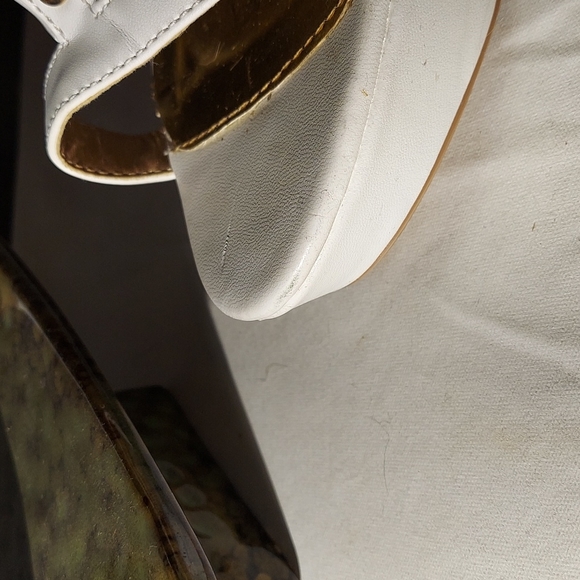 Charlotte Russe Platform Ankle Buckle rear zipper Heels SZ 9 - Picture 4 of 10